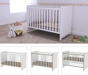 Βρεφικό κρεβάτι SWEET DREAΜ  60x120εκ. White + Baby Blue  10150540039A  Lorelli