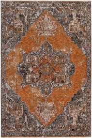 Χαλί Naf Naf Amaro S373B Light Brown-M.Grey Βιοκαρπέτ 140X200cm