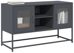 vidaXL Έπιπλο Τηλεόρασης Ανθρακί 100,5x39x60,5 εκ. από Ατσάλι