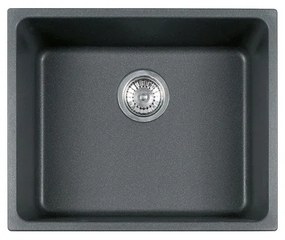 Franke Kubus 110-50 Υποκαθήμενος Νεροχύτης Γραφίτης 54x44cm