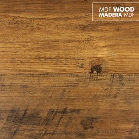 Ράφια Max Home Σίδερο Ξύλο MDF 4 Ράφια 60 X 120 X 30 CM