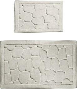 Bathmat Set (2 Pieces) Parma - Ecru Multicolor