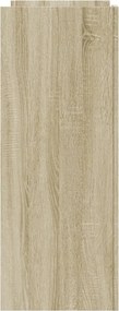 vidaXL Τραπέζι Κονσόλα Sonoma Δρυς 100x35x90 εκ. Επεξεργασμένο Ξύλο