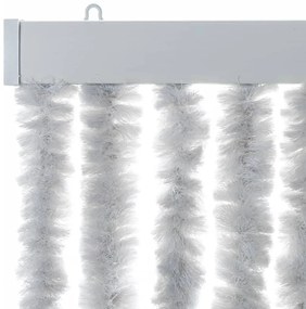 vidaXL Σήτα Εντόμων Γκρι 100 x 230 εκ. από Σενίλ