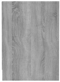 vidaXL Έπιπλο Τηλεόρασης Γκρι Sonoma 102x37,5x52,5 εκ. από Επεξ. Ξύλο