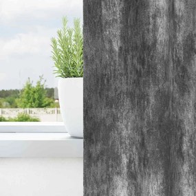 vidaXL Κουρτίνα με κουρτίνες 2 pcs Γκρι 225 x 140 εκ. Βελούδο