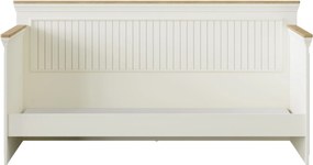 Καναπές Κρεβάτι Κρεμ / Δρυς GEZO 215.6x99.7x105.6