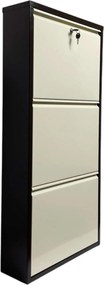 Shoe Cabinet Primo 3 - Brown, Cream Brown
Cream