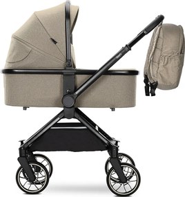 BABY STROLLER REYA 3in1 BROWN with reversible hand