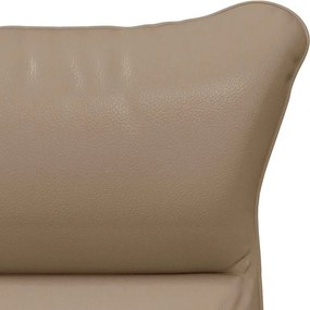 vidaXL Πολυθρόνα Καπουτσίνο 69 x 74 x 93 εκ. Δερματίνη