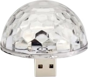 Φωτάκι φωτορυθμικό USB LED πολύχρωμο - Y-80 - 759611