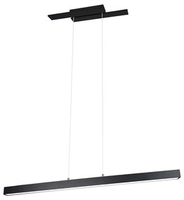 Φωτιστικό Οροφής - Ράγα Belfast 375510432 SMD-LED 3000Κ 115x18cm Black Trio Lighting Metal