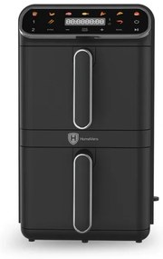 Homevero Φριτέζα Αέρος 11L Διώροφη Double Decker 2 Καλάθια 2460W