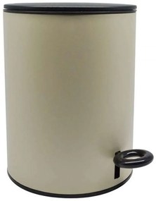 Κάδος Απορριμμάτων Soft Close 817276 5lt Beige-Black Ankor Stainless Steel