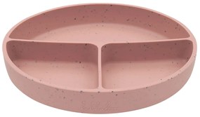 Πιάτο Σιλικόνης Με Χωρίσματα Kikka Boo Blush