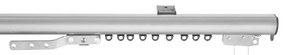 Σιδηρόδρομος Οβάλ Μονός 150cm Grace Nikel 670163