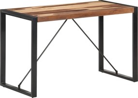 vidaXL Τραπεζαρία 120x60x75 εκ. από Μασίφ Ξύλο