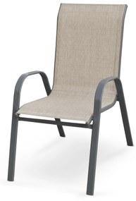 MOSLER garden chair, color: grey DIOMMI V-CH-MOSLER-KR-POPIEL