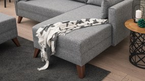 Corner Sofa-Bed Bella Corner Sofa Right 2 Grey