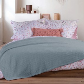 Κουβέρτα Πικέ Υπέρδιπλη (220x240) Nef-Nef Homeware Cool Dusty Blue