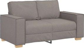 vidaXL Διθέσιος Καναπές 160x78x84 εκ. Ύφασμα, Μπεζ