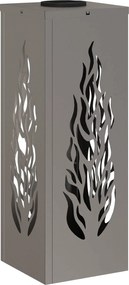vidaXL Ηλιακό LED Φως Δρόμου 2 pcs Θερμό λευκό 18 x 18 x 50 εκ.