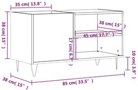 ΔΙΣΚΟΘΗΚΗ ΛΕΥΚΗ 85 X 38 X 48 ΕΚ. ΑΠΟ ΕΠΕΞΕΡΓΑΣΜΕΝΟ ΞΥΛΟ 831700