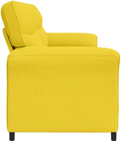 vidaXL Καναπές 100% πολυέστερ μεταλλικό πλαίσιο MDF, Κόντρα πλακέ