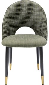 Καρέκλα Hudson Πράσινη  47x55.5x83εκ