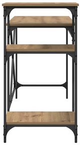 vidaXL Γραφείο Artisan Oak 135 x 50 x 90 cm Επεξεργασμένο ξύλο