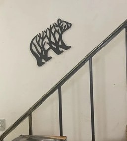Intra απο ξύλο plywood 3mm-4mm πάχος - Bear Wall Art Δίασταση 30x30 cm Intraeaxys-zo9ylpx7