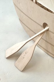 Montessori Ξύλινη Κούνια Πειρατικό Καράβι Large  Natural  BabyWood