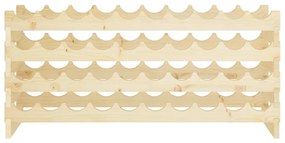 vidaXL Ραφιέρα Κρασιών 101 x 29 x 46 εκ. από Μασίφ Ξύλο Πεύκου