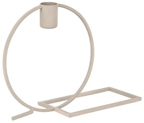 Κηροπήγιο Numazu Design 422024 22,5x7,5x15cm Beige Eglo Ατσάλι