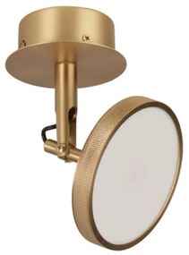 Φωτιστικό Οροφής Σποτ Asteria 2496 Φ12x14.1/17.8cm Led 500lm 6W 3000K Plated Brass Umage