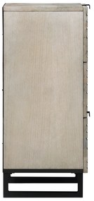 vidaXL Ντουλάπες & ράφια αποθήκευσης μέσων με συρτάρι Λευκό και Μαύρο