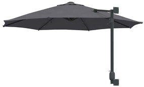 vidaXL Ομπρέλα Κήπου Ανθρακί και Μαύρο 248 x 248 x 148 εκ.