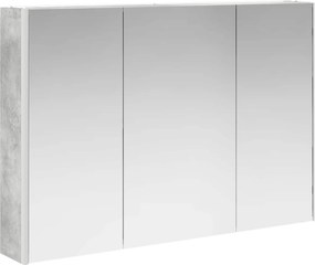 vidaXL Σετ Επίπλων Μπάνιου 4 pcs Γκρι Σκυροδέματος