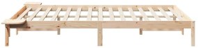 vidaXL Κρεβατοκάμαρα με Πλαϊνά Τραπέζια Φυσικό 160 x 210 cm
