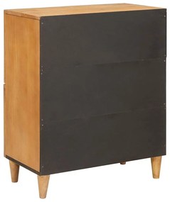 vidaXL Πλαϊνό γραφείο Ανοιχτό καφέ 33.5 x 60 x 75 εκ