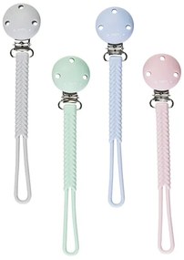 Κλιπ Πιπίλας SARO Σιλικόνης Pink 0+M