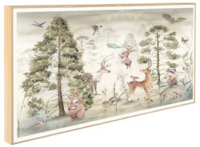 Παιδικό Κάδρο Παρέα στο ξέφωτο KDP4 30x60cm