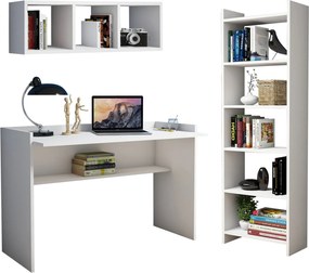 ΣΕΤ ΓΡΑΦΕΙΟΥ 3ΤΜΧ HM11776.11 ΜΕΛΑΜΙΝΗ ΣΕ ΛΕΥΚΟ ΧΡΩΜΑ