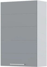 Ντουλάπι κρεμαστό Hudson V9-60-1K-Λευκό - Γκρι