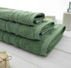 Πετσέτα Σώματος (80x150) Vesta Sithonia 550gsm Πράσινο 510-GREEN