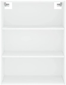 vidaXL Ντουλάπι Λευκό 69,5x34x180 εκ. από Επεξεργασμένο Ξύλο