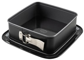 Φόρμα Τετράγωνη Λυόμενη Kreative 1125 29x29cm Black Dr. Oetker Αλουμίνιο,Πέτρα