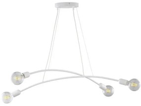 Κρεμαστό Φωτιστικό Οροφής τετράφωτο HELIX TK Lighting-2724-Μαύρο 2724