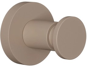 Άγκιστρο Μπάνιου Μονό 12-103 5x5x5cm Matt Beige Pam&amp;Co Brass