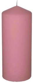 Κερί Παραφίνης 3-80-061-0011 Φ8x20cm Pink Inart Paraffin
